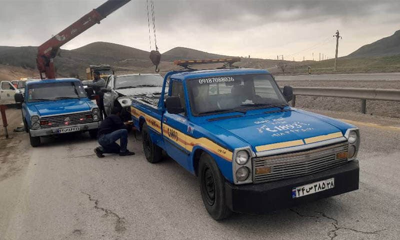 امداد خودرو اتوبان ساوه همدان